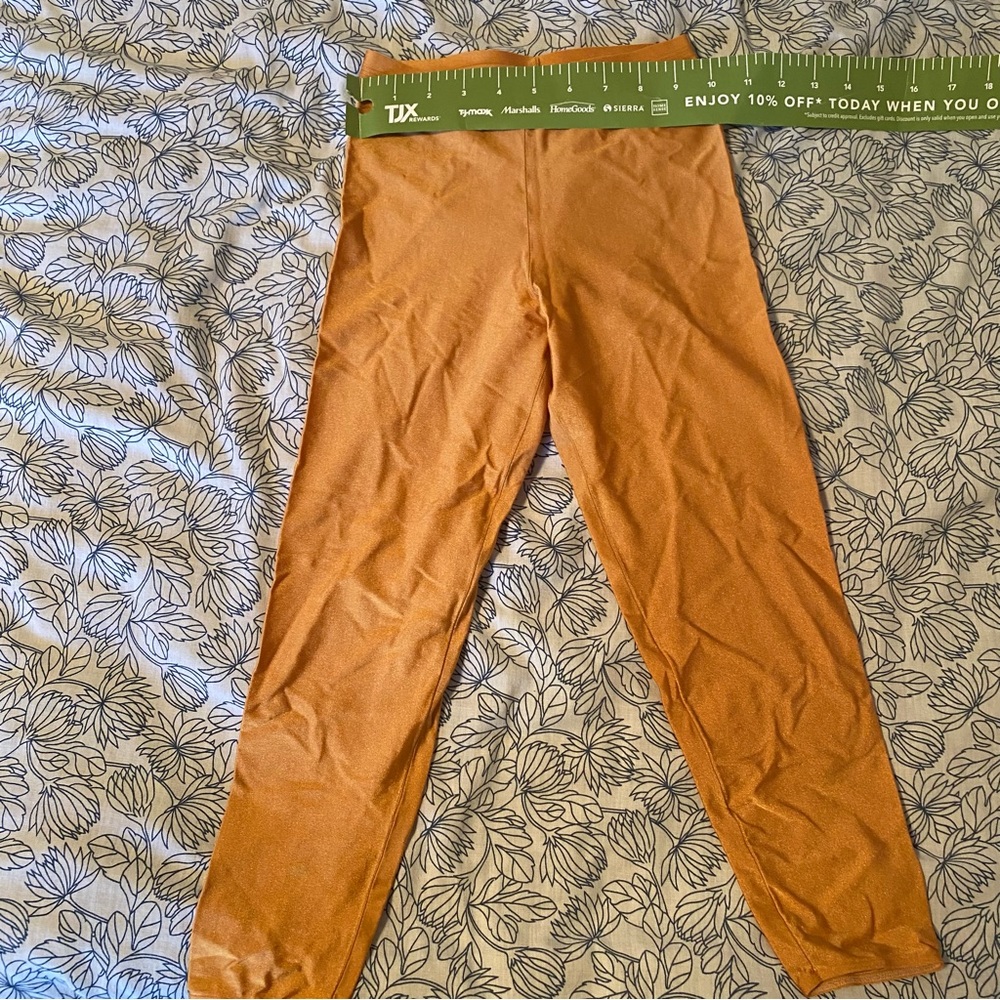 Gerbe Paris yellow footless tights